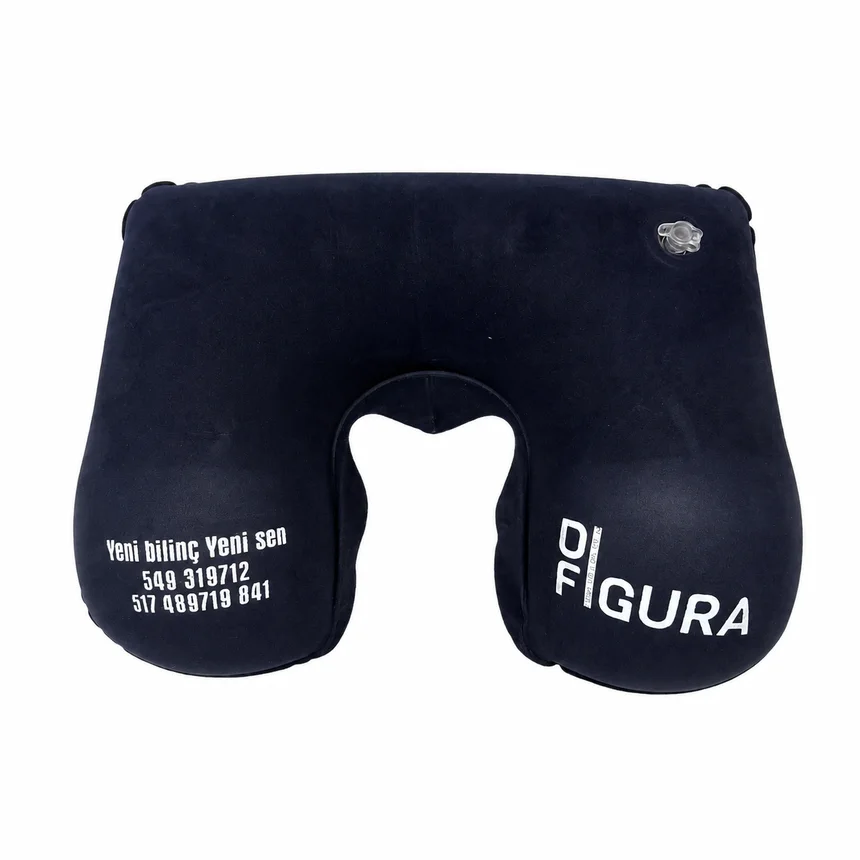 Printed Inflatable Neck Pillow photo 1